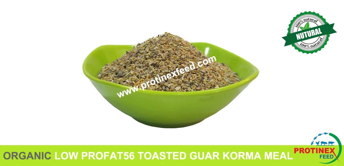 Organic Low Profat 56 Toasted Guar Korma Meal